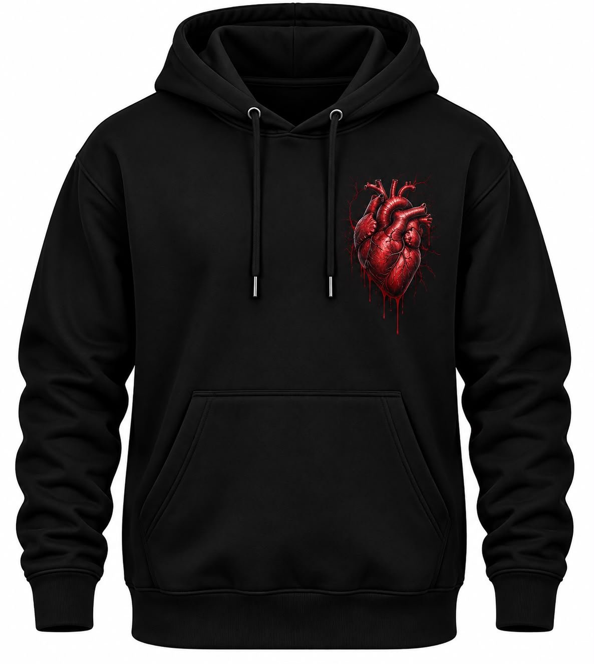 Black Heart Hoodie