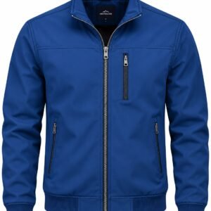 Men’s Blue Zip-Up Jacket